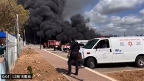 以色列遭黎巴嫩襲擊。（圖／翻攝自以色列外交部長推特）