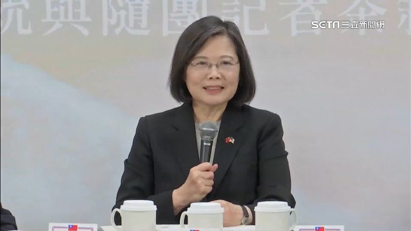 台美大突破　小英：團隊扛壓力台灣走更遠