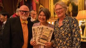 果醬女王柯亞拿下世界賽12面金銀銅牌，縣長王惠美發文恭喜。（圖／翻攝姚量議臉書）