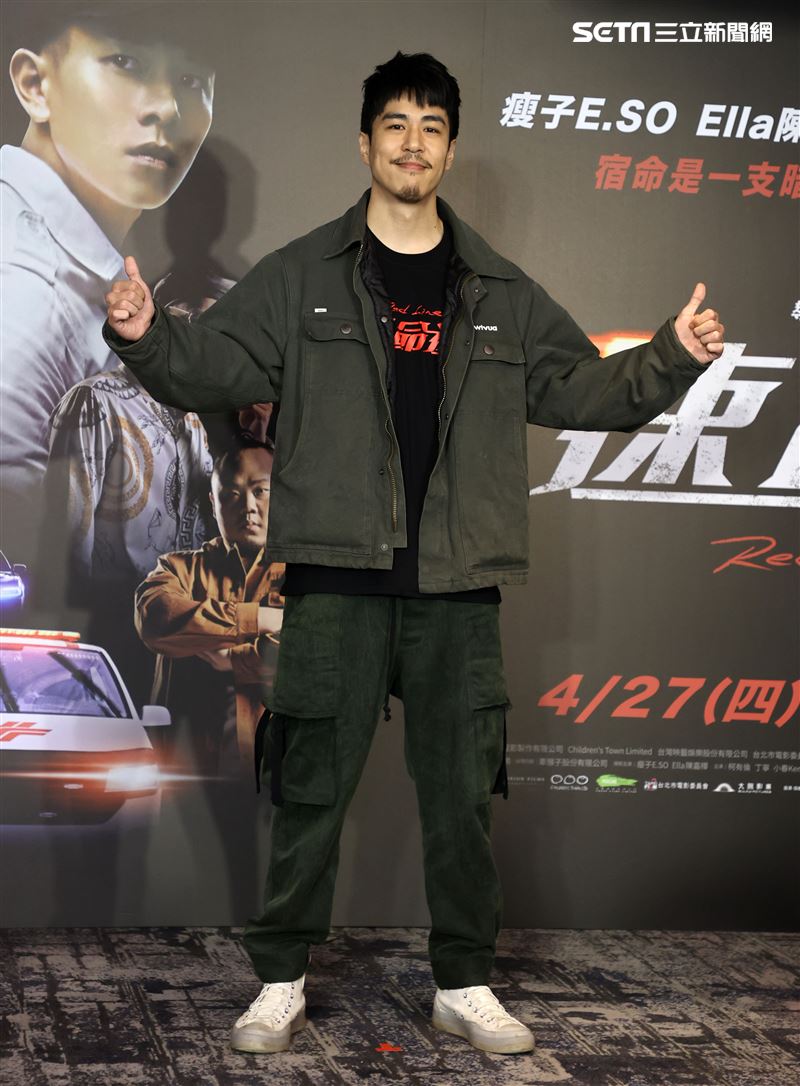 導演柯有謙，出席「速命道」聯訪。（記者邱榮吉/攝影）