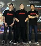 「頑童MJ116」瘦子E.SO、、小春Kenzy、大淵MUTA出席「速命道」聯訪。（記者邱榮吉/攝影）