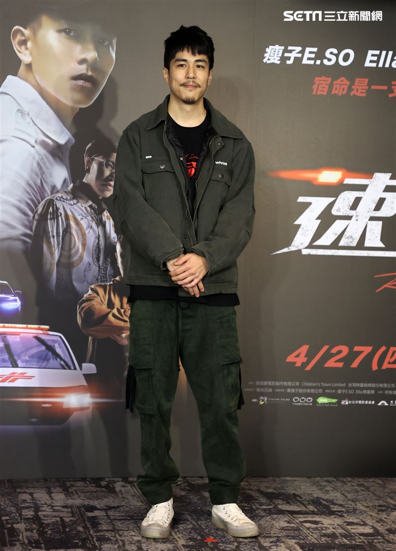 導演柯有謙，出席「速命道」聯訪。（記者邱榮吉/攝影）