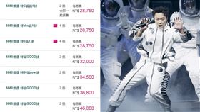 ▲陳奕迅黃牛票已經翻了7倍之多，讓歌迷怒轟黃牛。（圖／翻攝自Go票亮官網）