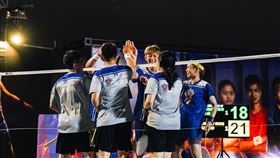 高科大隊擊敗戴資穎率領的小隊。（圖／主辦單位提供）