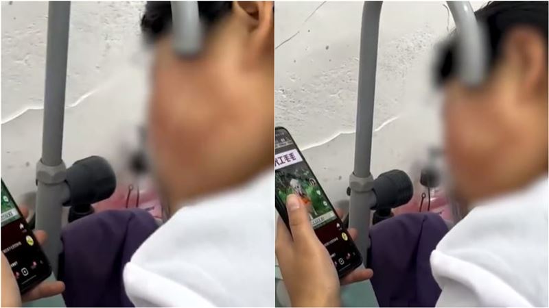 做實驗慘遭濃硫酸噴臉　學妹1反應超淡定