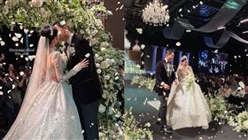 ▲李昇基、李多寅婚禮。（圖／翻攝自@seunggi_iran推特）