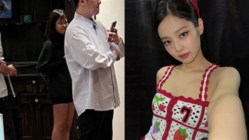 Jennie銀座血拚被捕獲　台網紅近距離同框