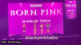 ▲BLACKPINK齊跳〈FLOWER〉。（圖／翻攝自젠바推特）