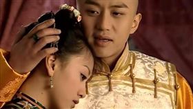 孟古青與順治。示意圖。（圖／翻攝百度百科）