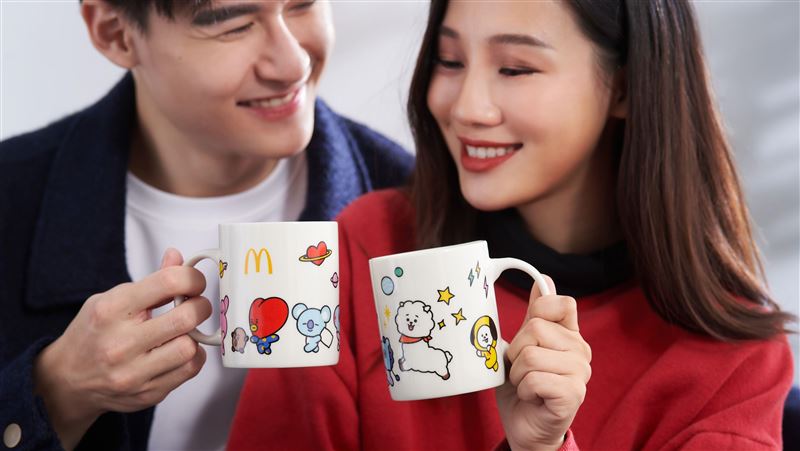 麥當勞BT21陶瓷餐具開賣時間、入手方式曝