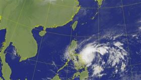 衛星雲圖(圖/翻攝自中央氣象局)