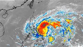 吳聖宇發文指出，昨天提到的90W已經升格為熱帶性低氣壓。（圖／翻攝自吳聖宇臉書）
