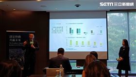 CBRE 2023 Q1記者會。(圖/記者陳韋帆攝影)