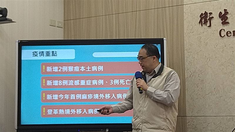 新增8例流感重症！也有年輕人　添3例死亡