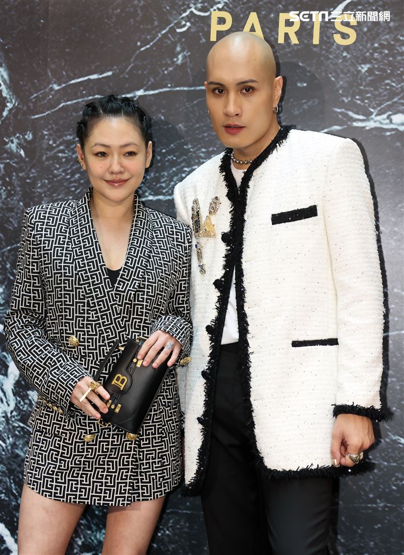 小S、黃宣出席Balmain全台首間專賣店開幕。（記者邱榮吉/攝影）