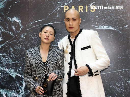 小S、黃宣出席Balmain全台首間專賣店開幕。（記者邱榮吉/攝影）