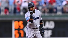 ▲阿瑞耶斯（Luis Arraez）締造「完全打擊」，成為馬林魚隊史第1人。（圖／路透社／達志影像）