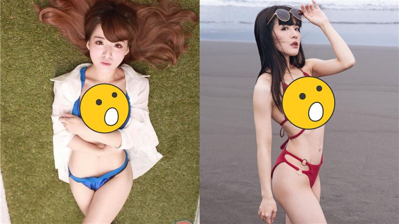 阿沁辣妻認胸部消風XXL→M　對比照曝光