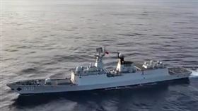 共軍,徐州艦。（圖／翻攝自微博）