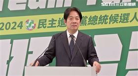 ▲ 民進黨總統候選人提名記者會賴清德發表談話（圖／記者高逸帆攝影）