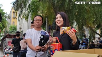 徐巧芯發3百份可樂爆米花！四叉貓都到了