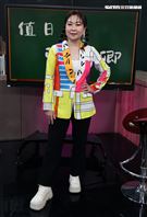 張秀卿小記者大明星。（記者邱榮吉/攝影）