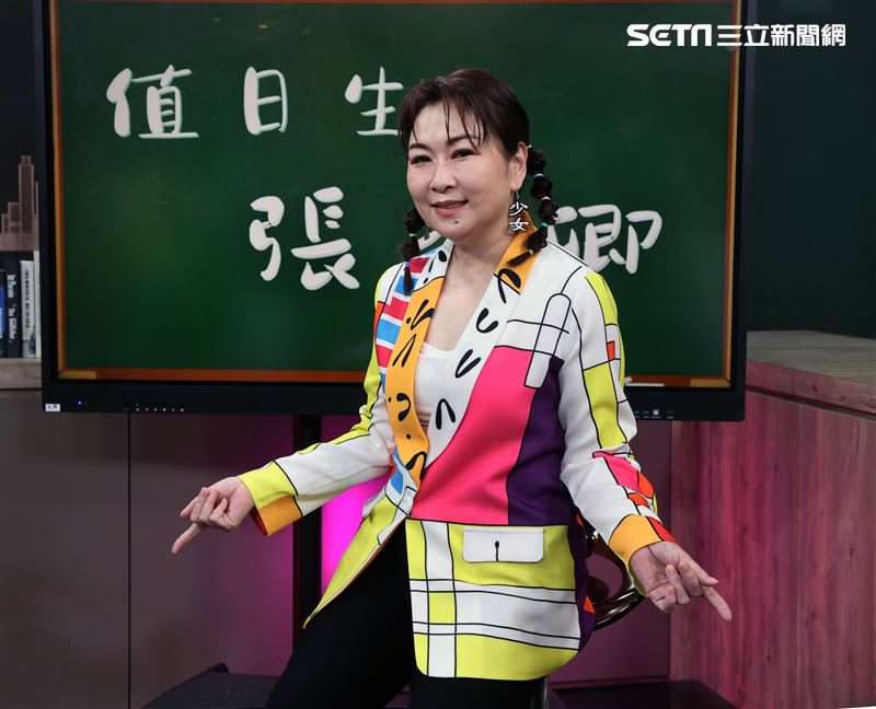 張秀卿小記者大明星。（記者邱榮吉/攝影）