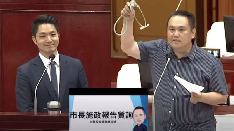 藍議員送蔣萬安「聽診器」寓意曝！