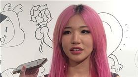 馬來西亞成人網紅蕭佩兒，裸照曾外流人生陷入低潮。（圖／記者游定剛拍攝）