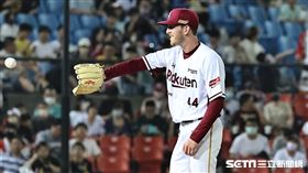 ▲樂天桃猿先發投手威達爾。（圖／記者劉彥池攝影）