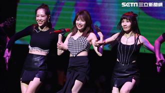 徐懷鈺開唱辣爆！一片愛心遮美胸大露蠻腰