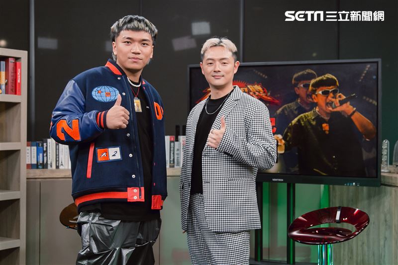 小記者大明星阿跨面三立新聞網專訪。 （圖／記者楊澍攝影）