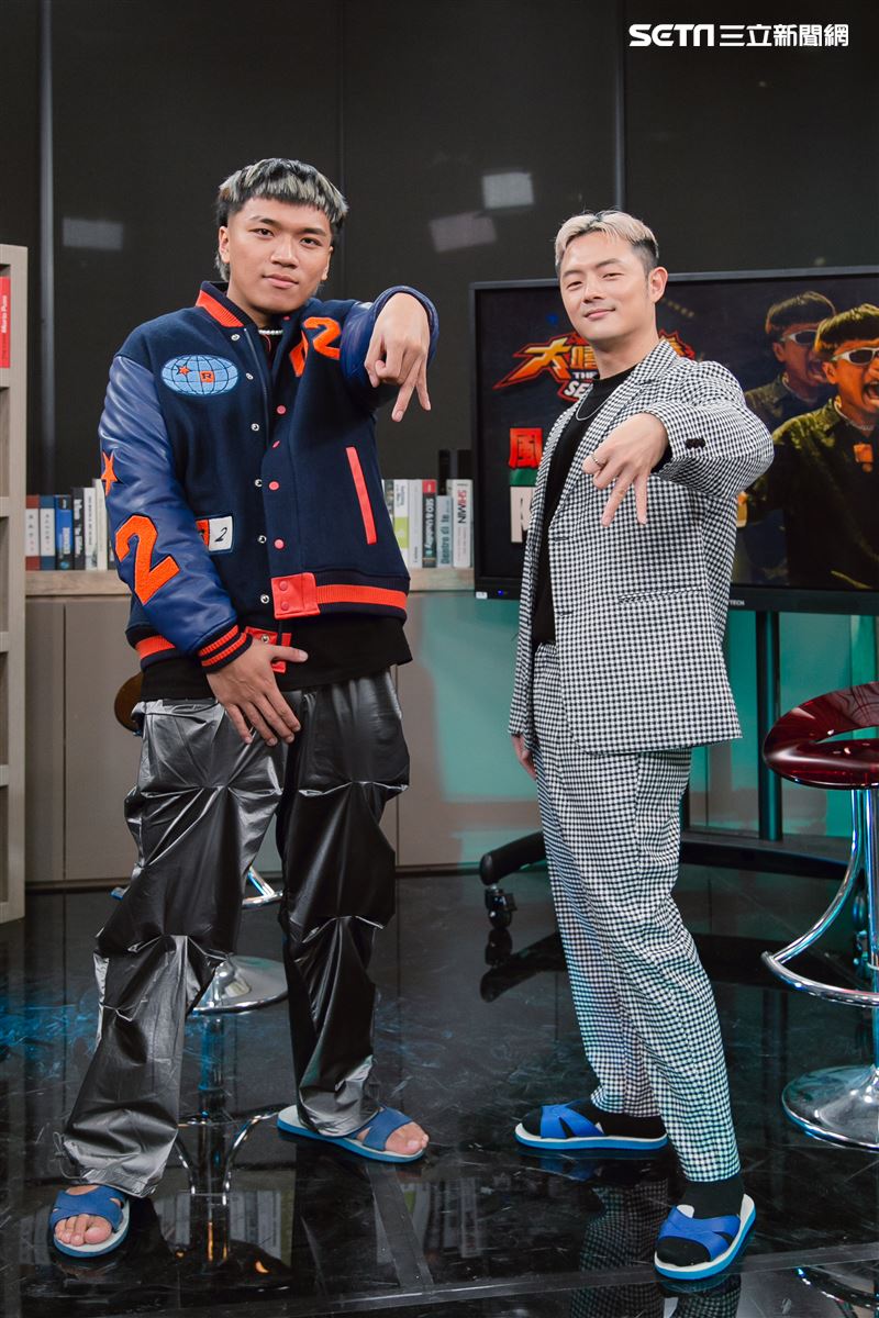 小記者大明星阿跨面三立新聞網專訪。 （圖／記者楊澍攝影）