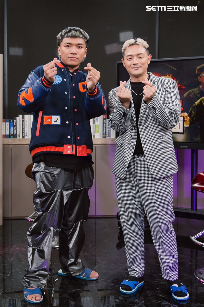 小記者大明星阿跨面三立新聞網專訪。 （圖／記者楊澍攝影）