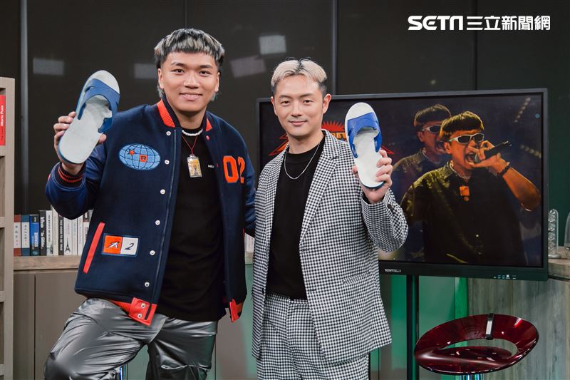 小記者大明星阿跨面三立新聞網專訪。 （圖／記者楊澍攝影）