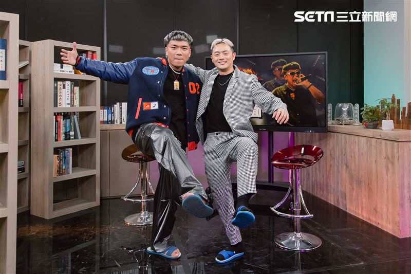 小記者大明星阿跨面三立新聞網專訪。 （圖／記者楊澍攝影）