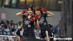 ▲樂天女孩李多慧應援。（圖／記者劉彥池攝影）