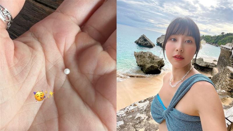 全明星女神吃到「寶」　是萬分之一的幸運
