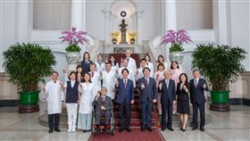 0415賴清德接見「第十屆台灣兒童醫療貢獻獎得獎人」（圖／總統府提供）