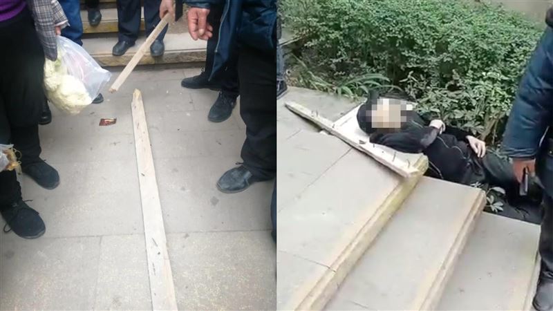 小二頑童32樓亂丟鐵釘木棍　砸死路過老人