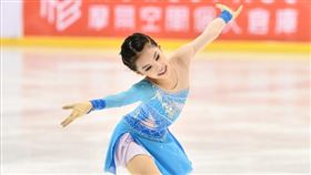 10歲滑冰天才少女賴岑晰。（圖／主辦單位提供）