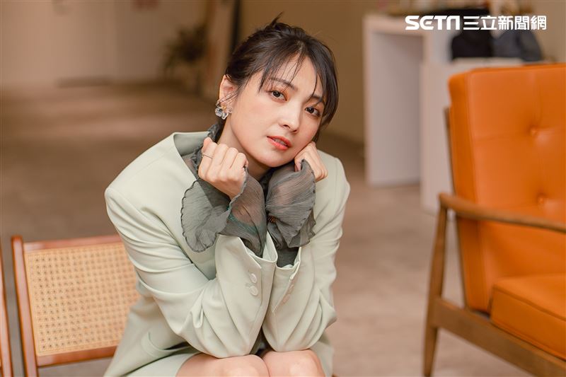 阿喜三立新聞網專訪。 （圖／記者楊澍攝影）