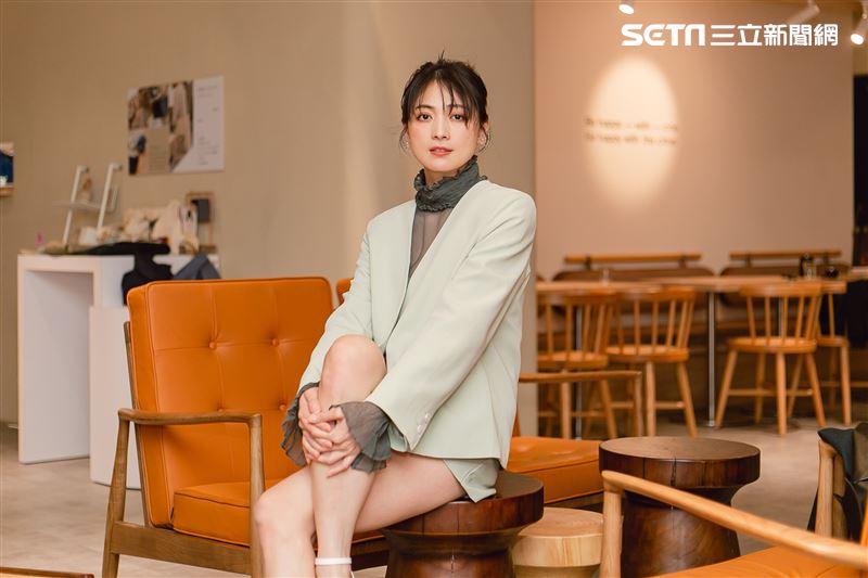 阿喜三立新聞網專訪。 （圖／記者楊澍攝影）
