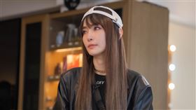 謝金燕透露，「24小時除睡覺外都在縮小腹」。(圖／TVBS提供)（圖／TVBS提供）　