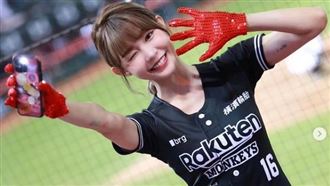 啦啦隊女神1美照！網驚呼：樂天最強是妳