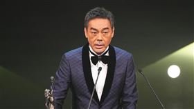 劉青雲三度封帝。（圖／翻攝自香港金像獎臉書）