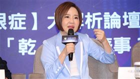 談及兒子若有天全盲，于美人難過說，我是他的眼！（圖／記者楊澍拍攝）