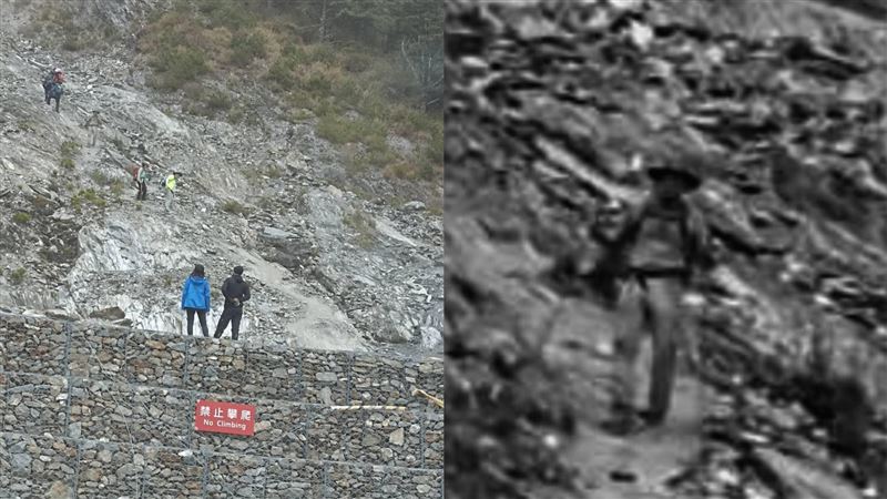 登山拍到「灰白軍盔男」　靈異真相曝光