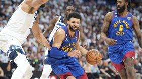 ▲穆雷（Jamal Murray）貢獻全場最高24分。（圖／美聯社／達志影像）