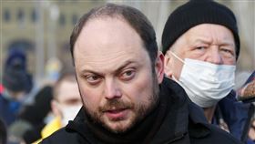 卡拉姆扎（Vladimir Kara-Murza）被控叛國等多項罪名已遭定罪。（圖／美聯社／達志影像）